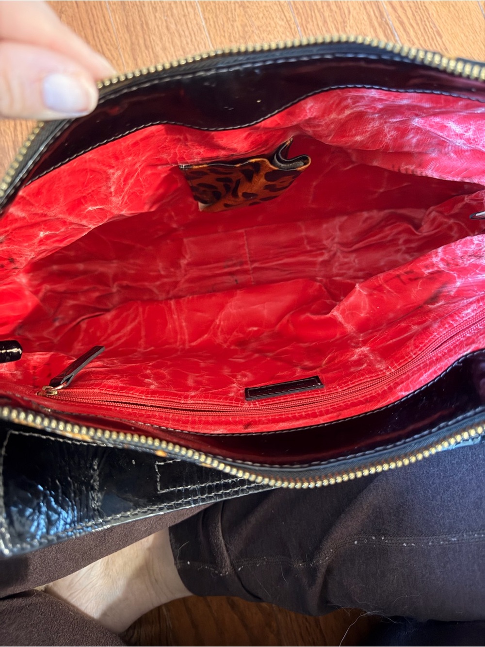 Dooney & Bourke Medium Safari Hobo Bag in Leopard Print - Picture 7 of 13